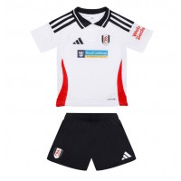 Fulham Heimtrikotsatz Kinder 2024-25 Kurzarm (+ Kurze Hosen)